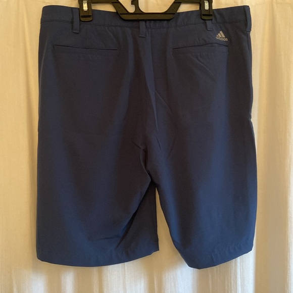 3 Adidas golf shorts. Good condition, navy, gray & khaki. Spandex blend stretchy - Picture 5 of 16